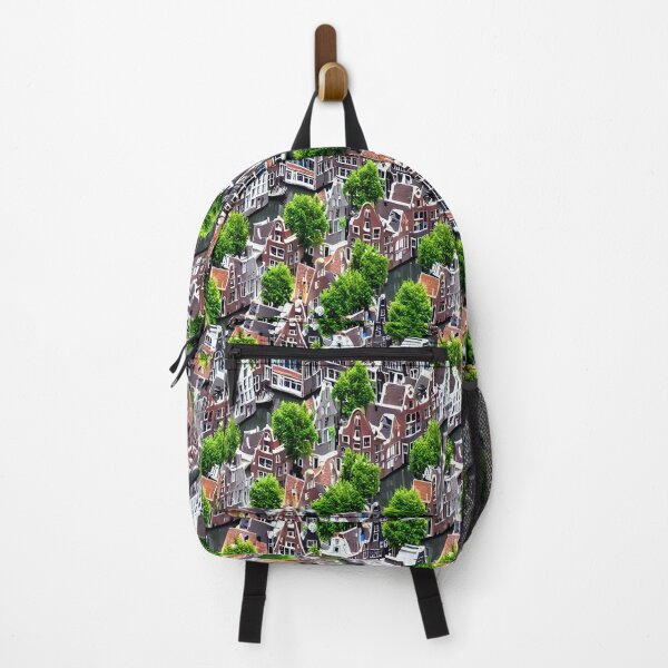 Item preview, Pretty houses and Canals of Amsterdam - Seamless Pattern designed and sold by Chubuter.