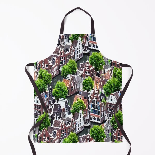 Item preview, Pretty houses and Canals of Amsterdam - Seamless Pattern designed and sold by Chubuter.