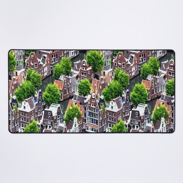Item preview, Pretty houses and Canals of Amsterdam - Seamless Pattern designed and sold by Chubuter.