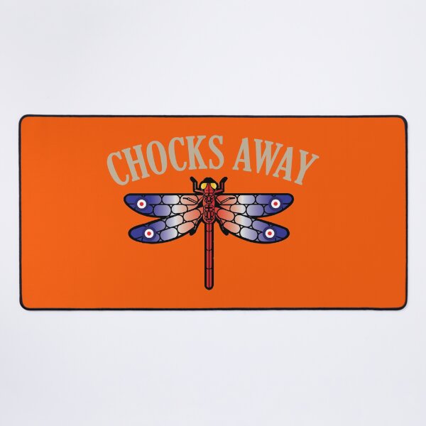 Item preview, Chocks way! Dragonfly with air force wing markings designed and sold by KoandZo.