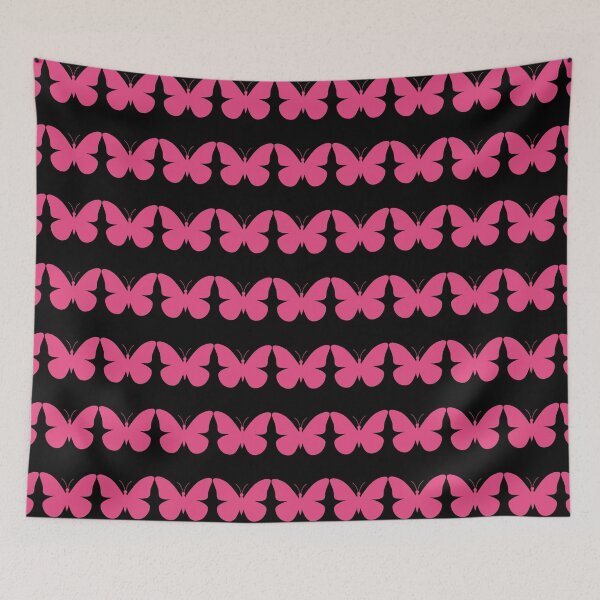 Item preview, Pink Butterfly Pattren Aesthetic Sticker Butterflies Sticker Pack Stickers for girls designed and sold by AnimalsSpace.