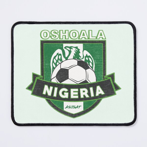 Item preview, Asisat Oshoala Nigeria Soccer Crest designed and sold by Numero14.