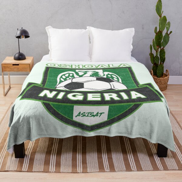Item preview, Asisat Oshoala Nigeria Soccer Crest designed and sold by Numero14.