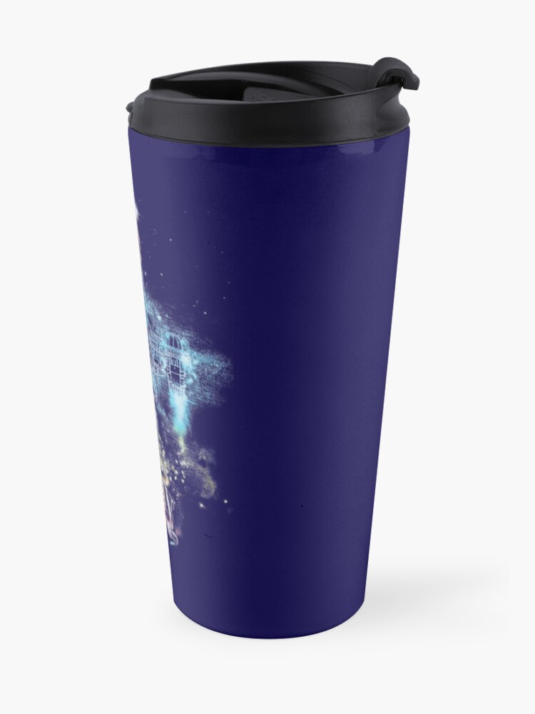 Alternate view of shiny space ship Travel Mug