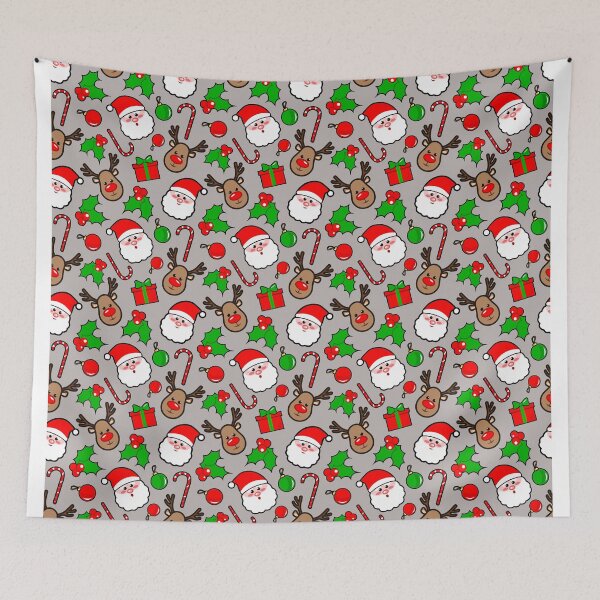 Item preview, CHRISTMAS RUDOLPH & SANTACLAUS designed and sold by carlamarti.