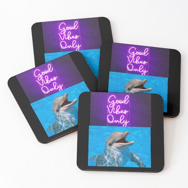 Item preview, Good Vibes Only: Dolphin designed and sold by Planet Agora.