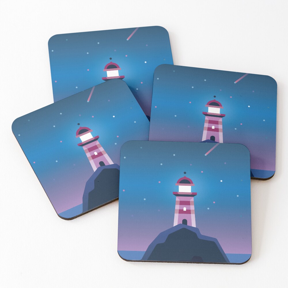 Item preview, Coasters (Set of 4) designed and sold by monolla.
