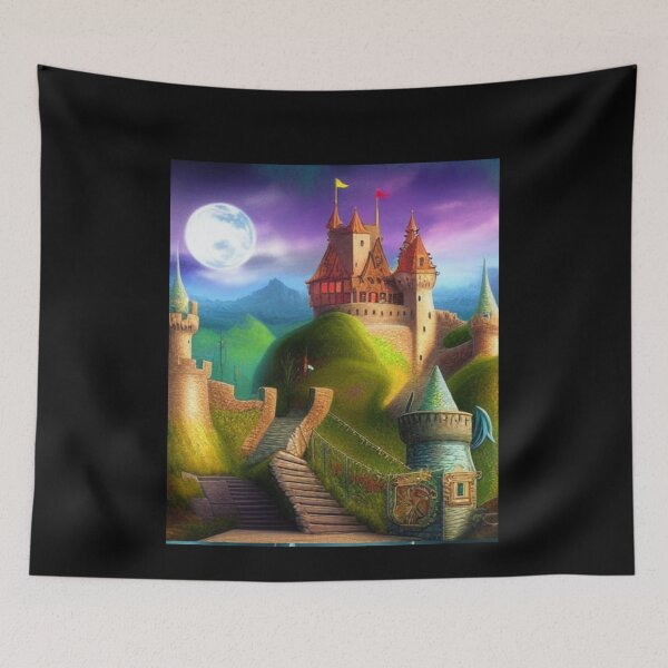 Item preview, Castle in the Clouds: fantasy castle designed and sold by Planet Agora.