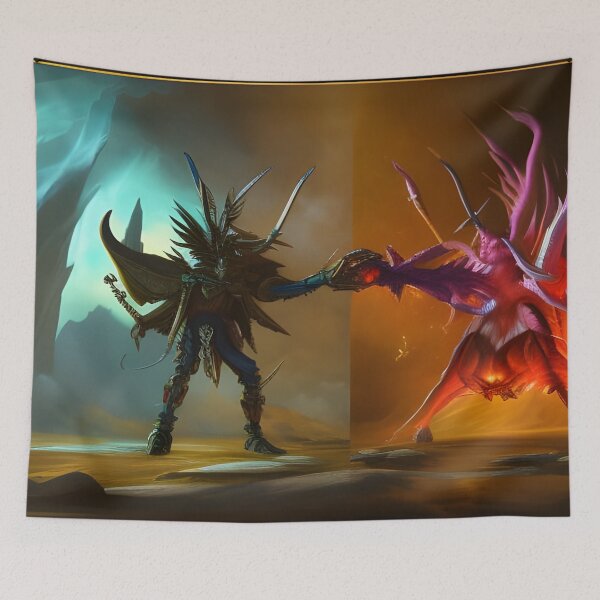 Item preview, A duel between monsters designed and sold by kharamoot.