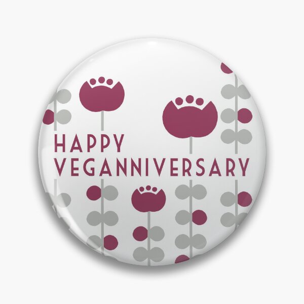 Item preview, Happy Veganniversary Tulip Card designed and sold by Scarlet Jay Design.