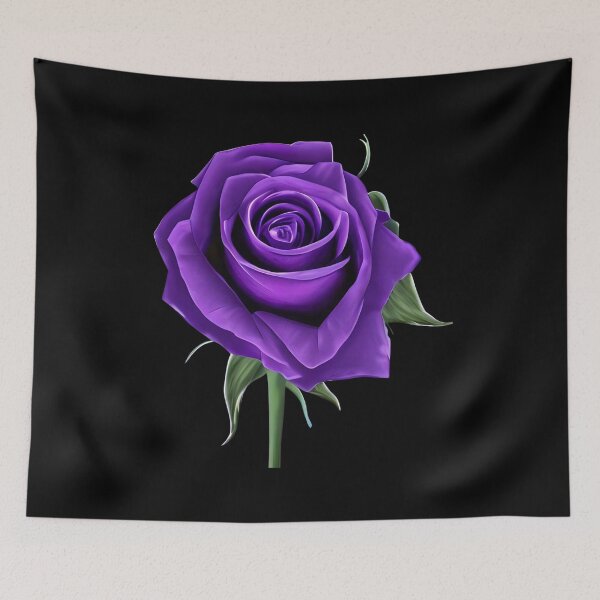 Item preview, Purple blue rose designed and sold by gramizzia.