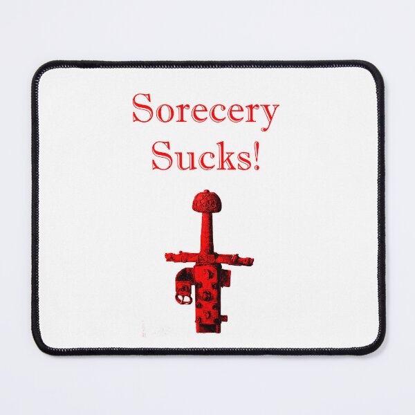 Item preview, Sorcery Sucks designed and sold by CrankyOldDude.