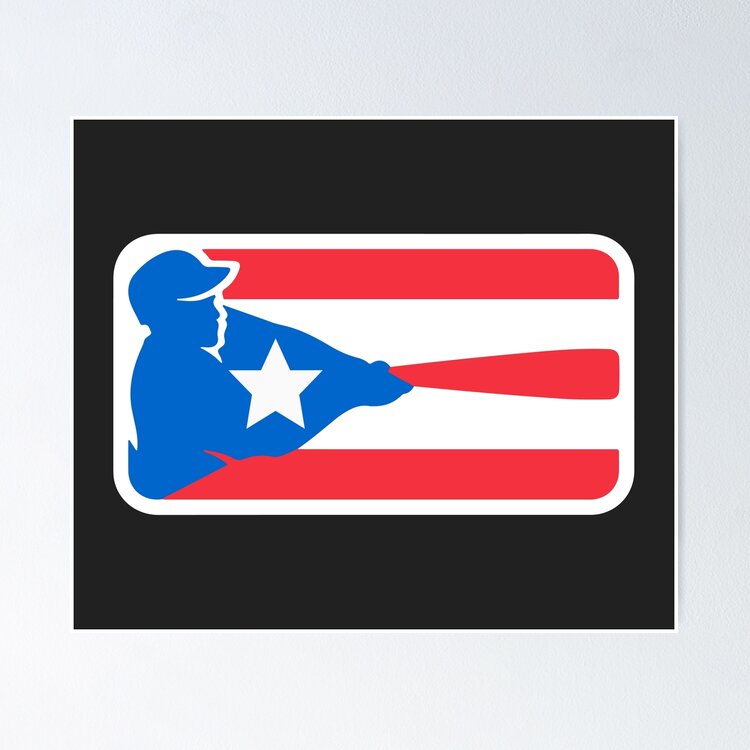 Puerto Rican Baseball Sticker