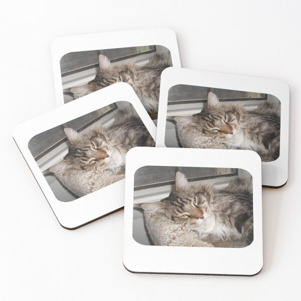 Item preview, The Tabby Maine Coon Cat Is Thinking About His Next Adventure designed and sold by TechLaughs.