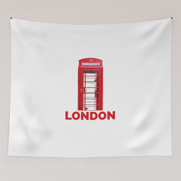 Artikelvorschau, Visit London London buildings telephone London vintage  entworfen und verkauft von Tropical Blood.