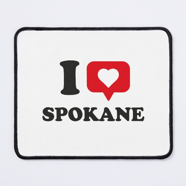 Item preview, I Love Spokane, I Heart Spokane, Hometown Spokane, Washington designed and sold by Danylo Mikhnievych.