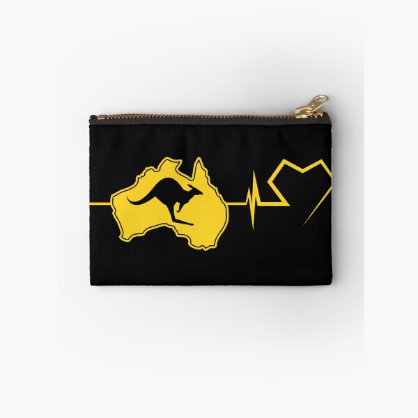 Item preview, Australia G'Day Mate - Heart Beats Kangaroo Map Of Australia cute Kangaroo designed and sold by Colors nature.