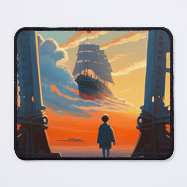 Item preview, Ship in the Sky designed and sold by Naomi Gutierrez Parrish.