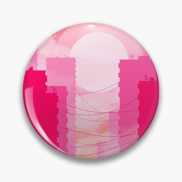 Item preview, Pink Skyline designed and sold by SimonWoodsArt.