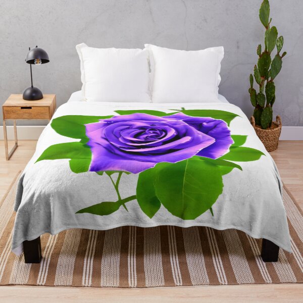 Item preview, Purple blue rose artwork designed and sold by gramizzia.