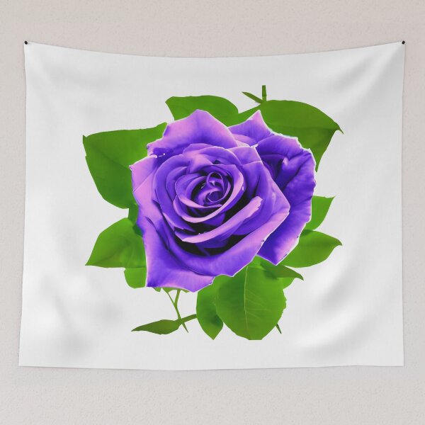 Item preview, Purple blue rose artwork designed and sold by gramizzia.