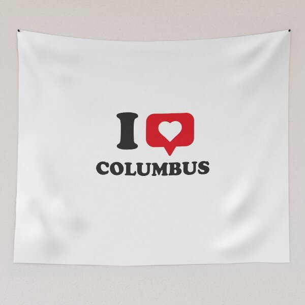 Item preview, I Love Columbus, I Heart Columbus, Hometown Columbus, Georgia designed and sold by Danylo Mikhnievych.