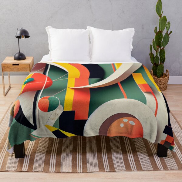 Item preview, Geometric and Dynamic Bauhaus Poster. designed and sold by The-Dark-Art.