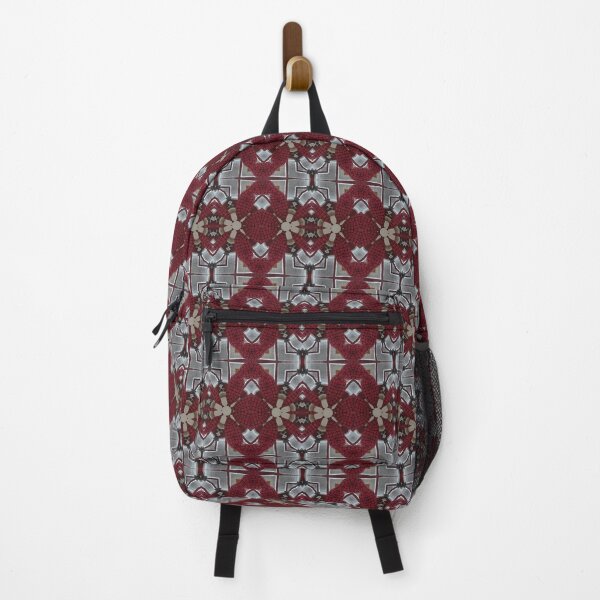 Item preview, Grey Medallion on Burgandy/Red Print (open to see medallion) designed and sold by CarolM.
