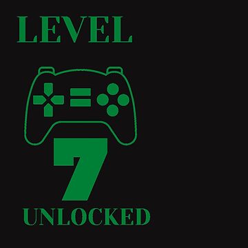 LEVEL 7 UNLOCKED Sticker by SAI335