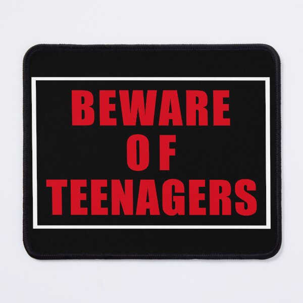 Item preview, Beware of Teenagers Sign Satire designed and sold by 622Strands.