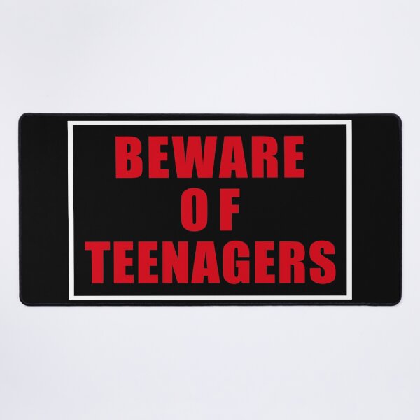 Item preview, Beware of Teenagers Sign Satire designed and sold by 622Strands.