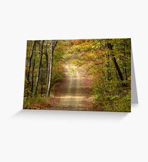 All Up Hill From Here Greeting Card
