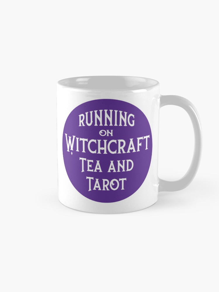 Thumbnail 5 of 6, Coffee Mug, Running on Witchcraft, Tea and Tarot Cheeky Witch® designed and sold by cheekywitch.