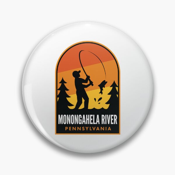 Item preview, Monongahela River Pennsylvania Fishing designed and sold by HalpinDesign.