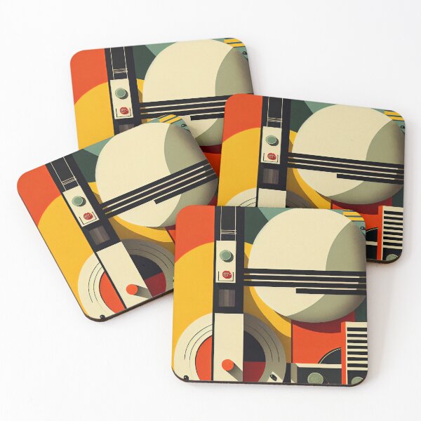 Item preview, Bauhaus Geometric and Dynamic Art designed and sold by The-Dark-Art.