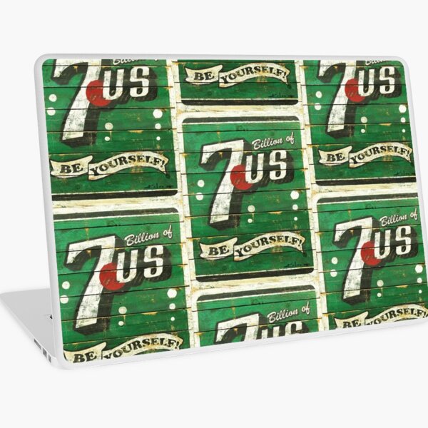 7 Billion of Us Positive Pop Laptop Skin