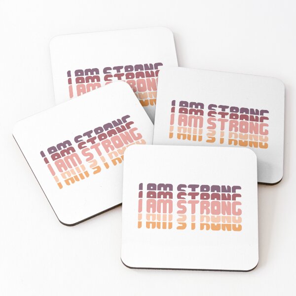 Item preview, Self Motivation:- Positive Saying-Positive Affirmation ''I am Strong'' designed and sold by typoinspired.