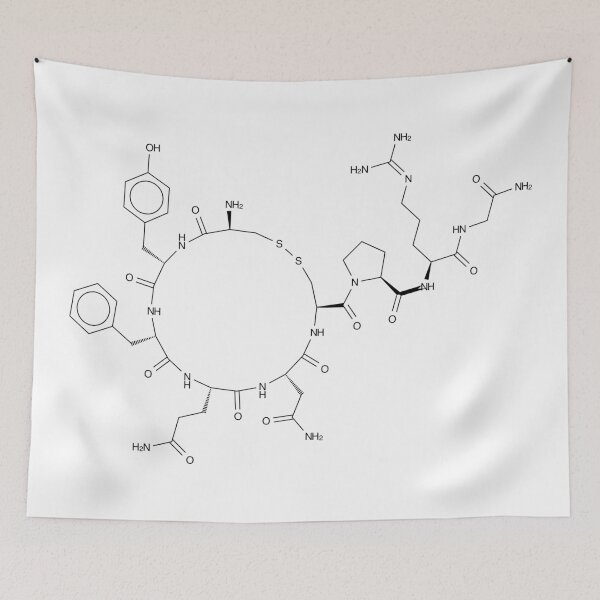 Item preview, Vasopressin Chemical Molecule Structure designed and sold by Girih.