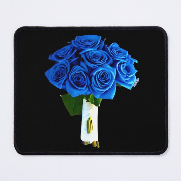 Item preview, Blue rose bouquet artwork designed and sold by gramizzia.