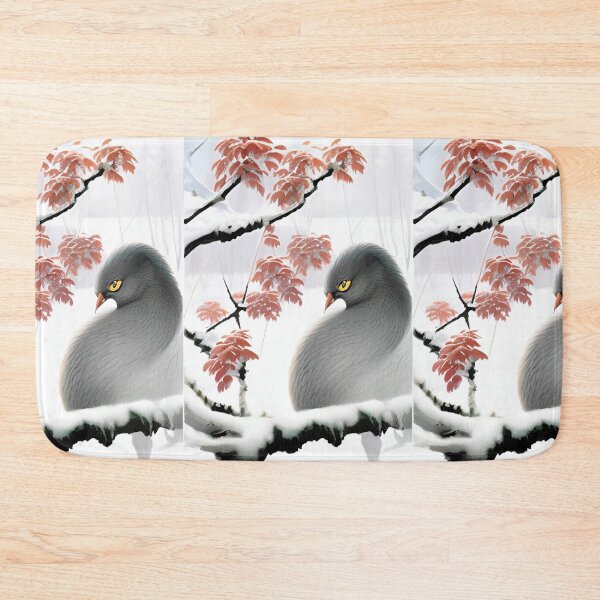 Item preview, Fukuro sumi-e: Bird in the winter season designed and sold by PSYCO-art.