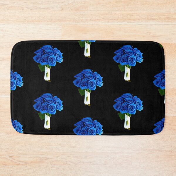Item preview, Blue rose bouquet artwork designed and sold by gramizzia.