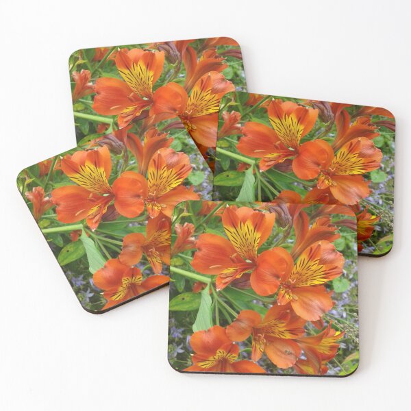 Item preview, Beautiful Flowers (Alstroemeria aurea) designed and sold by SandersSP-Merch.