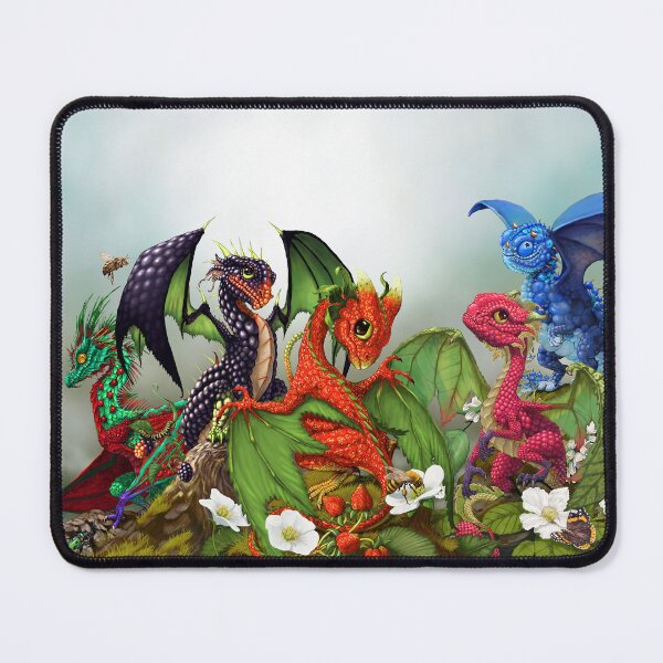 Item preview, Mixed berry dragons  designed and sold by Stanley Morrison.