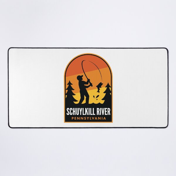 Item preview, Schuylkill River Pennsylvania Fishing designed and sold by HalpinDesign.