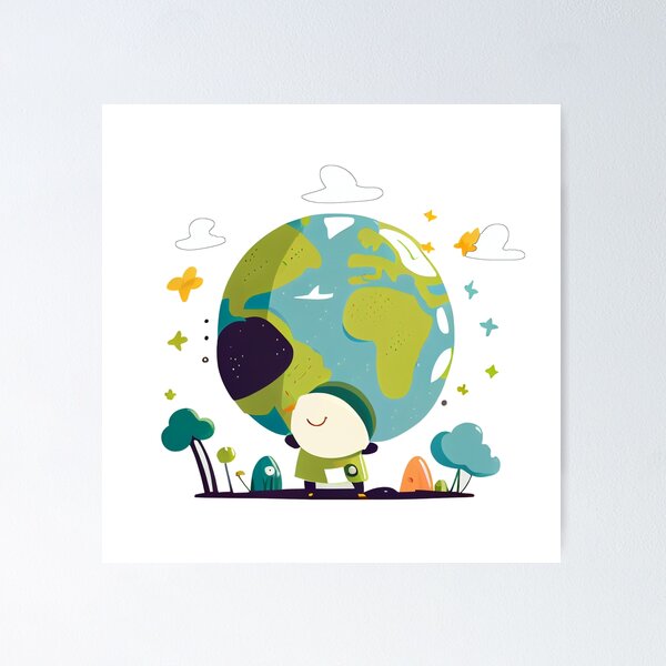 Item preview, Protect our planet #08, Digital Art, Vector Illustration designed and sold by mrgaon.