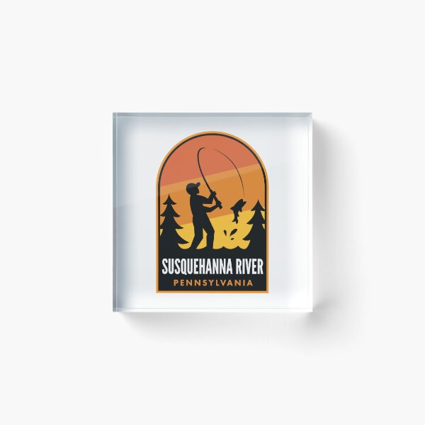 Item preview, Susquehanna River Pennsylvania Fishing designed and sold by HalpinDesign.