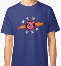 Vintage Pigs in Space Classic T-Shirt