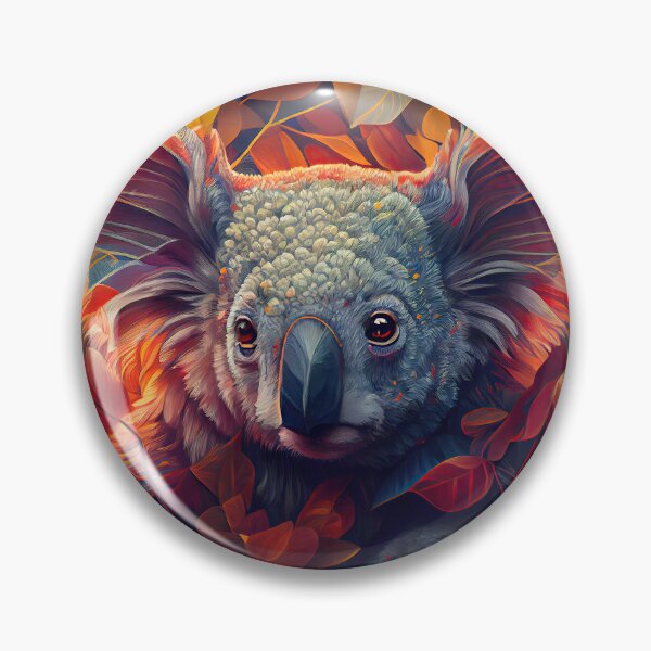 Item preview, Flowerful Koala Bear - Out in the Jungle designed and sold by Earth Celebration Designs.