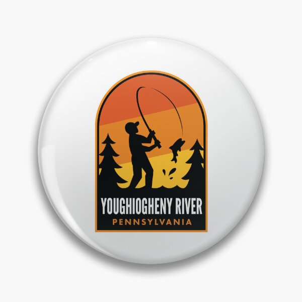 Item preview, Youghiogheny River Pennsylvania Fishing designed and sold by HalpinDesign.