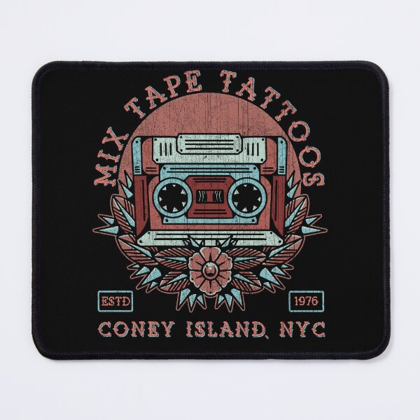 Item preview, Mix Tape Tattoos, Neo Traditional, Old School Cassette Tape Tattoo Design designed and sold by Proverbial Wisdom Design.